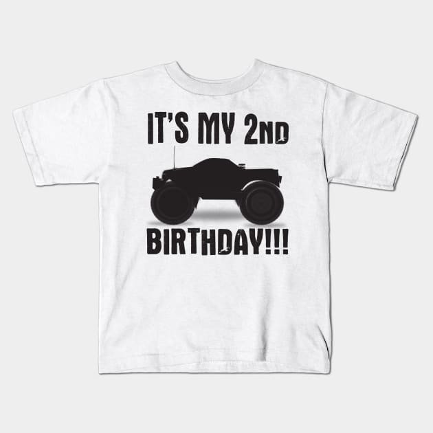 It's My 2nd Birthday!!! Kids T-Shirt by shopbudgets